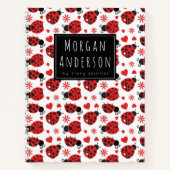 Cute Ladybugs Custom School Notitieboek (Voorkant)