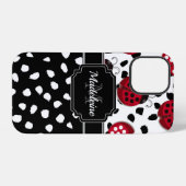 Cute Ladybugs iPhone Hoesje (Achterkant horizontaal)