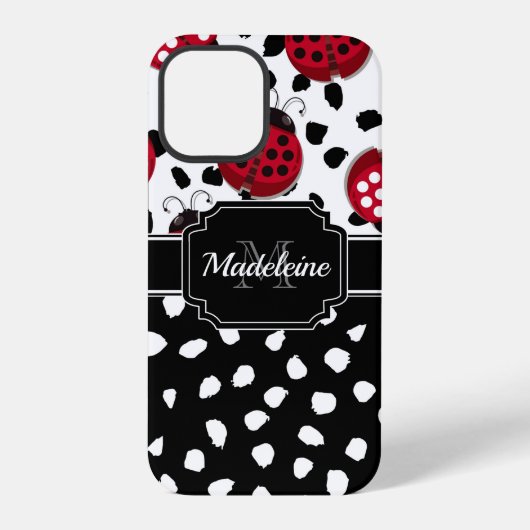 Cute Ladybugs iPhone Hoesje (Achterkant)