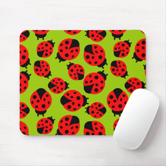 Cute Ladybugs Muismat (Met muis)