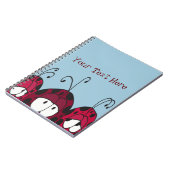 Cute Ladybugs Notitieboek (Linkerzijde)