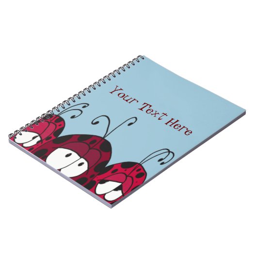 Cute Ladybugs Notitieboek (Linkerzijde)