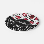Cute Ladybugs Papieren Bordje (Gekanteld)