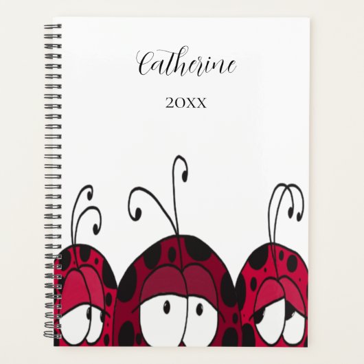 Cute Ladybugs Planner (Voorkant)