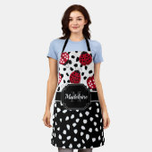 Cute Ladybugs Schort (Gedragen)