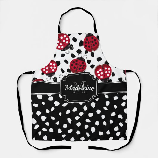 Cute Ladybugs Schort (Voorkant)