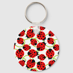 Cute Ladybugs Sleutelhanger