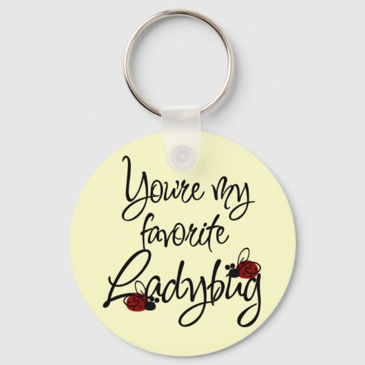 Cute Ladybugs Sleutelhanger (Voorkant)