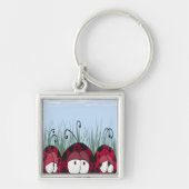Cute Ladybugs Sleutelhanger (Voorkant)