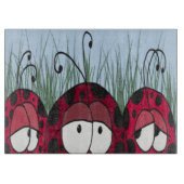 Cute Ladybugs Snijplank (Voorkant)