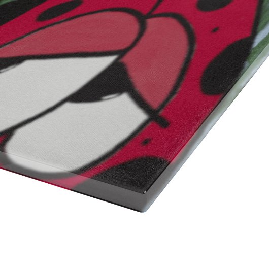 Cute Ladybugs Snijplank (Hoek)