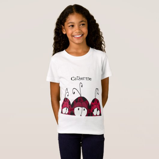 Cute Ladybugs T-shirt (Voorkant volledig)