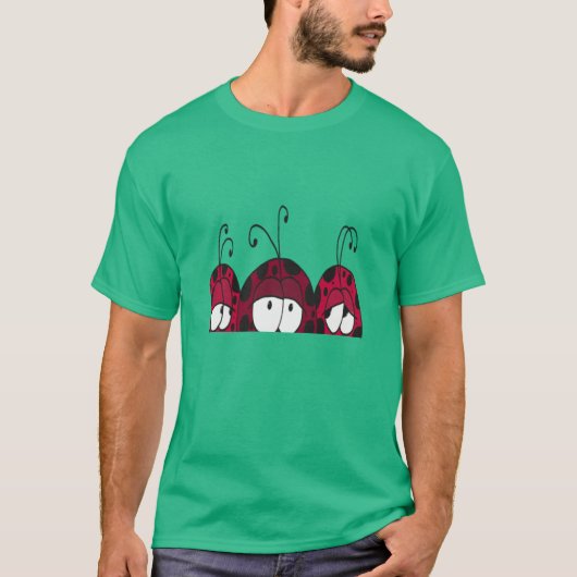 Cute Ladybugs T-shirt (Voorkant)