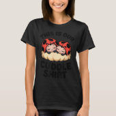 Cute Ladybugs This Is Our Cuddle Couple  T-shirt (Voorkant)