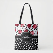 Cute Ladybugs Tote Bag (Voorkant)