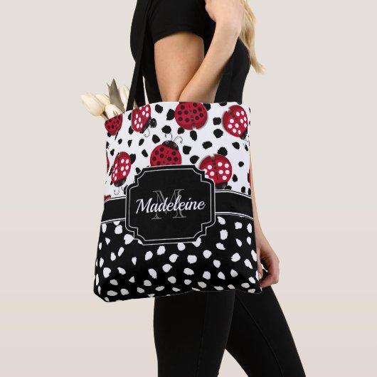 Cute Ladybugs Tote Bag (Dichtbij)