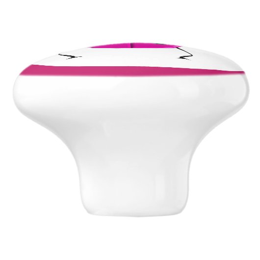 Cute Ladybugs voor kinderen Keramische Knop (Zijkant)