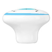 Cute Ladybugs voor kinderen Keramische Knop (Zijkant)