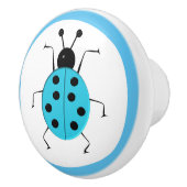 Cute Ladybugs voor kinderen Keramische Knop (Rechts)