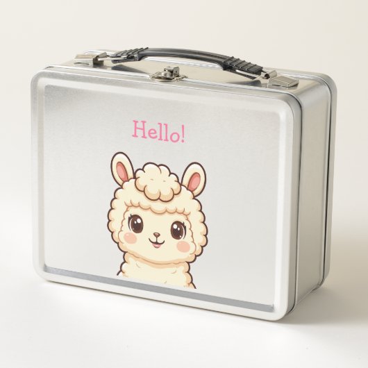 Cute lama illustratie ontwerp (Voorkant)