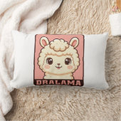 Cute lama illustratie ontwerp kussen (Deken)
