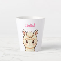 Cute lama illustratie ontwerp