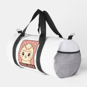 Cute lama illustratie ontwerp plunjezak (Rechterhoek)