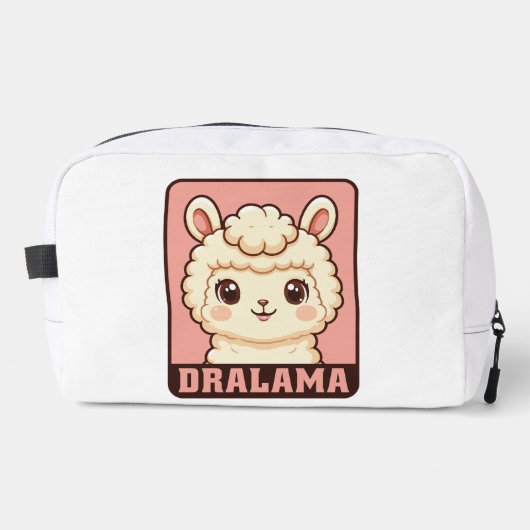 Cute lama illustratie ontwerp toilettasje (Voorkant)