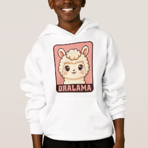 Cute lama illustratie t-shirt ontwerp