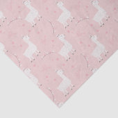 Cute lama naadloos tissuepapier (Detail)