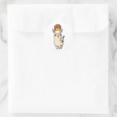 Cute Lama Taco Tequila Sticker - Kawaii Eten Leuk (Tas)