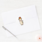 Cute Lama Taco Tequila Sticker - Kawaii Eten Leuk (Envelop)