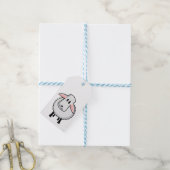 Cute Lamb Cadeaulabel (Met Touw)