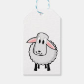 Cute Lamb Cadeaulabel (Voorkant)