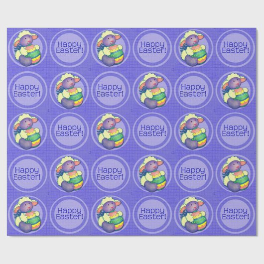 Cute Lamb Cadeaupapier (Vlak)