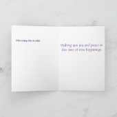 Cute Lamb en Paaseieren Feestdagen Kaart (Binnen)