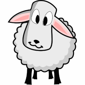 Cute Lamb Fotobeeldje Magneet