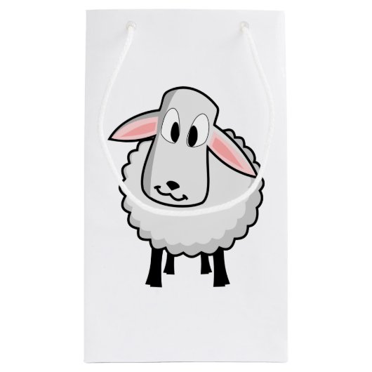 Cute Lamb Klein Cadeauzakje (Achterkant)