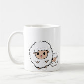 Cute Lamb Koffiemok (Links)
