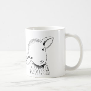 Cute Lamb Mok Custom Baby Sheep Mok Personalized