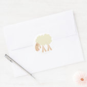 Cute Lamb Stickers (Envelop)