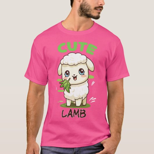 Cute Lamb T-shirt (Voorkant)