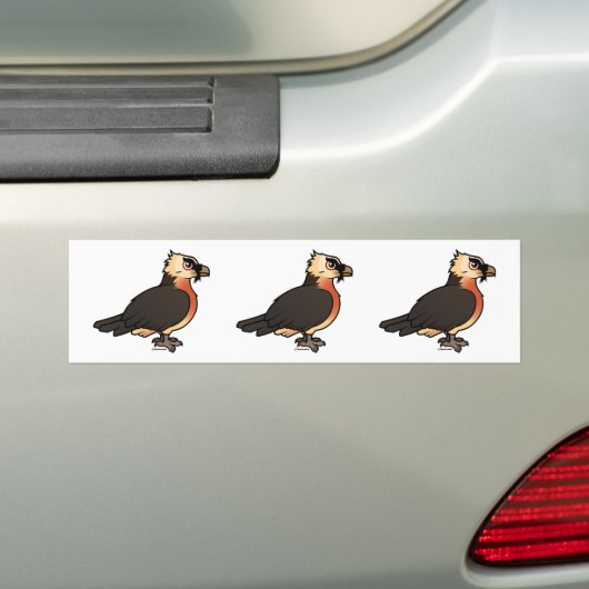 Cute Lammergeier Bumpersticker (Op auto)