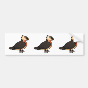 Cute Lammergeier Bumpersticker