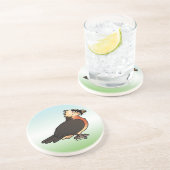 Cute Lammergeier Zandsteen Onderzetter (Zijkant)