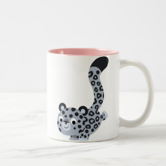 Cute Landing Cartoon Snow Leopard Mok