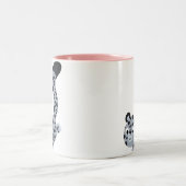 Cute Landing Cartoon Snow Leopard Mok (Center)