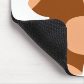 Cute Laughing Cartoon Beer mousepad Muismat (Hoek)