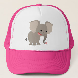 Cute Laughing Cartoon Elephant Pet