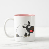 Cute Laughing Cartoon Sheep Mok (Links)